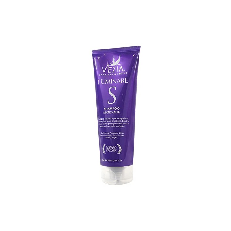 Shampoo Matizador Mechas Y Canas SF Blonde Vezia 300ml