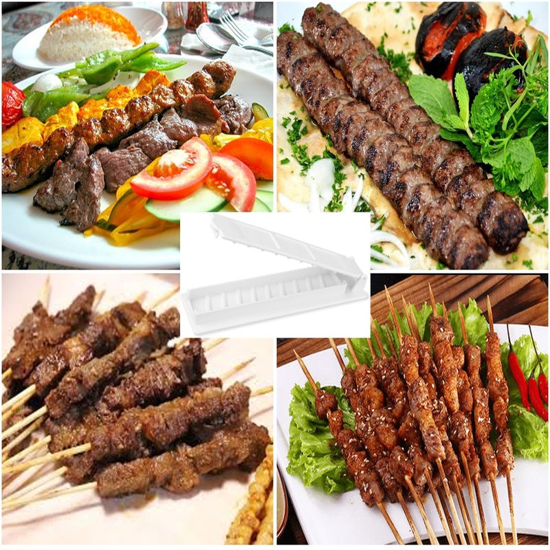 1pcs Kebab Press Maker,Kabab Maker Machine,Plastic Kebab Maker Machine,Kebab Making