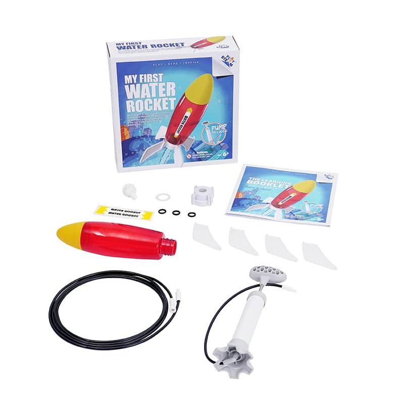 PLAYSTEM Water Rocket-Air and Water Powered Rocket - Flies up