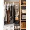 Purse Hanger for Closet - Rotating Handbag Hanging Hook Bag