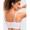 CRZ YOGA Butterluxe Women's Low Impact Sports Bra Padded Without