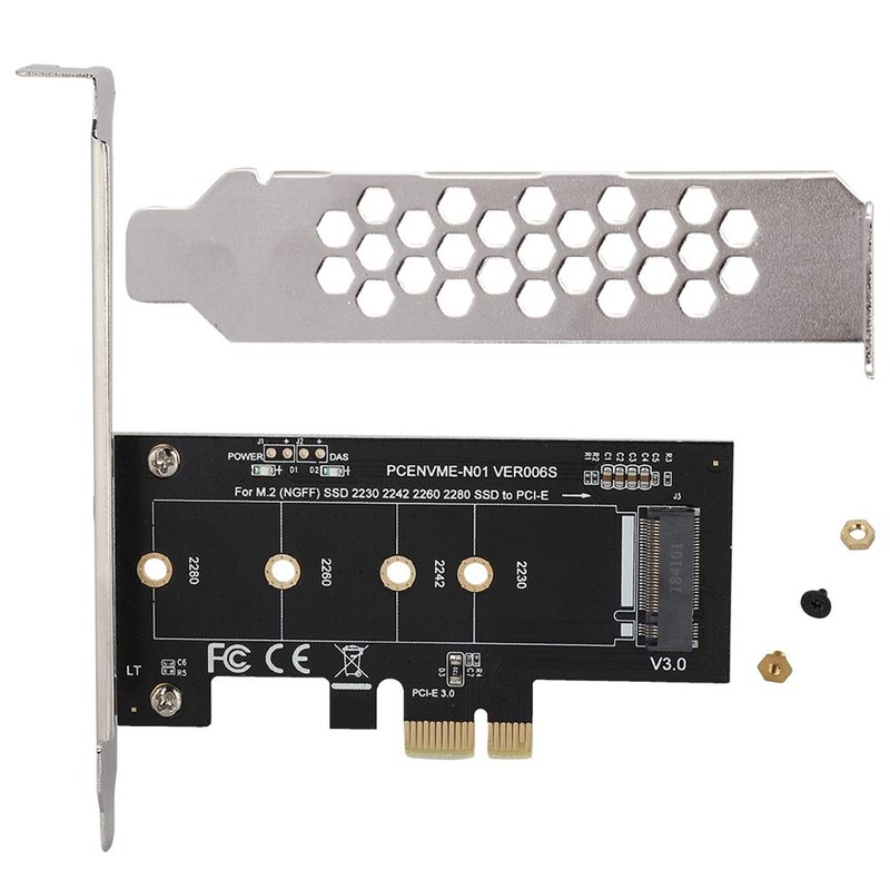 Tosuny Tarjeta de Expansión PCI-E a M.2 Convertidor Conector Adaptador