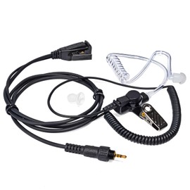 TWAYRDIO For Motorola Walkie Talkie Intercom Earphone Microphone Tube Earphone Microphone Compatible with CL08 CL1K PMLN7081 HKLN4455 HKLN4487 with Replacement Earpiece for Motorola Specific Small Power Walkie Talkies
