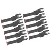 10Pcs Oscillating Saw Blades Metal Wood Plastic Cutting Universal Tool