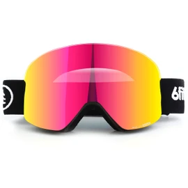 6fiftyfive - Ski Goggles Men and Women - Frameless, Full REVO Coating, Anti Fog, Magnetic Quick Change Lens, 100% UV400, OTG - Ski, Snowmobile and Snowboard