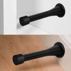 6 Pcs Spring Door Stopper, Wall Mounted Spring Doorstop with