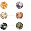 NaturalTrend Gel Nail Natural Gemstone Look Stone Ripped Stone