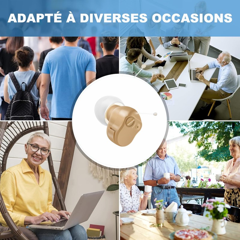 JINGHAO Sound Amplifier Voice Amplifier and Personal Audio Amplifier Pair