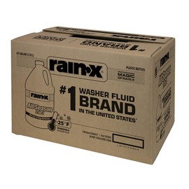 Rain-X All Season 2-In-1 Windshield Washer -25°F - 1 Gallon (Pack of 6)
