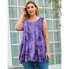 LARACE Túnica sin mangas para mujer, para leggings, acampanada, sin