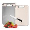 Double-Sided Titanium Chopping Board for Meat and Vegetables, Sturdy, Scratch-Resistant
