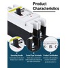 DIHOOL Battery DC Disconnect Switch, 250 Amp DC Breaker for