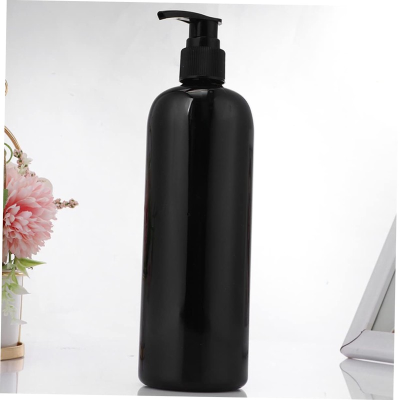 Healeved 4pcs Refillable Toiletry Bottles Press-Type Squeeze Bottles for Lotion