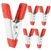 Operitacx 5Pcs Small Metal Spring Clamps Heavy Duty Woodworking Spring