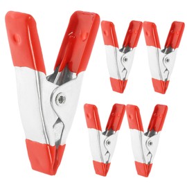 Operitacx 5Pcs Small Metal Spring Clamps Heavy Duty Woodworking Spring Clips for and Stability Durable and Portable Design for DIY Projects and Home Use