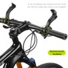 MIOLOE Bike Handlebar Ends Ergonomic No-Slip MTB Mountain Bike Road