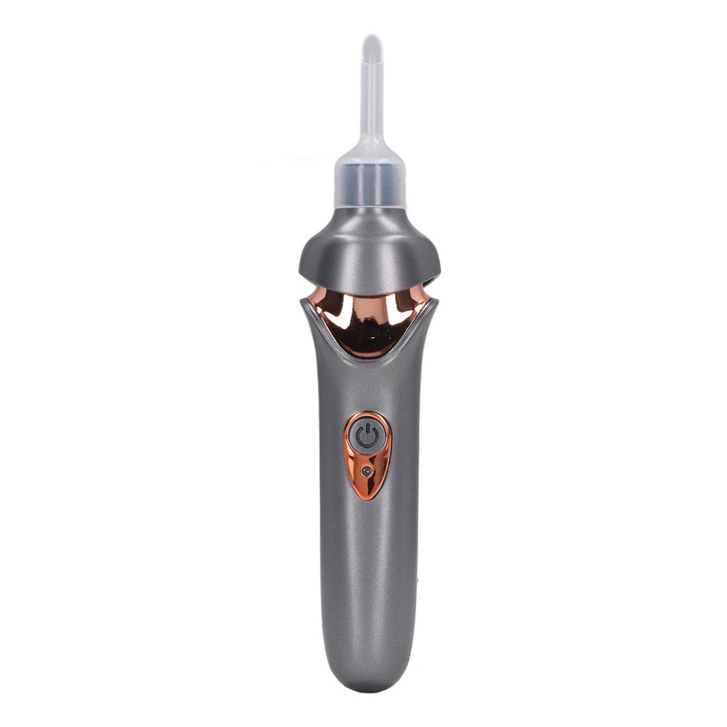 Electric Ear Vacuum Cleaner with LED Light Soft Tip USB