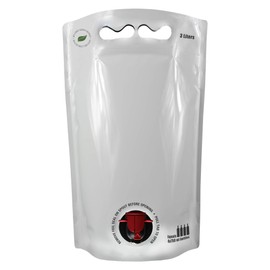 3L Wine Purse Replacement Pouches - 3-Pack of White Pouches for Wine Coolers, Purses, Holders and Carriers - BPA Free, Recyclable, and Quick Chilling!