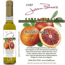 100% naturally infused Blood Orange Olive Oil 200ml (7oz)