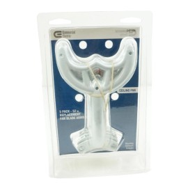 Commercial Electric 52" Ceiling Fan Replacement Blade Arms 5 Pack White 242 599