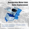 Qiqimingxin MJX41178908 Refrigerator Ice Maker Water Inlet Valve Replacement Fit