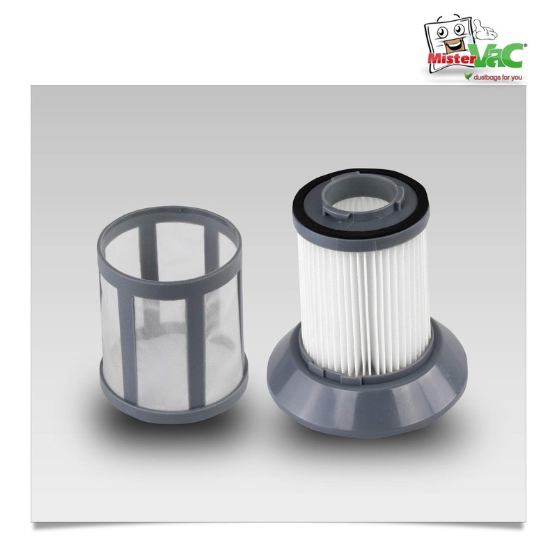 MisterVac Lamellar Filter Replacement Filter Compatible with Clatronic BS 1304