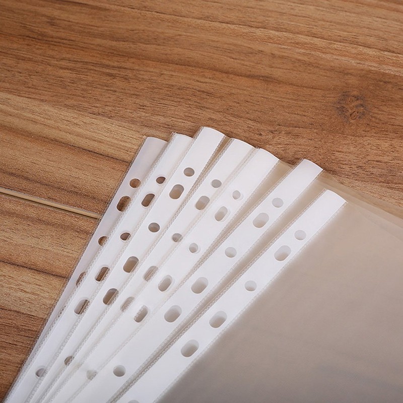 A4 Punched Pocket, Sheet Protectors, 100 Pages Clear Sheet Protectors