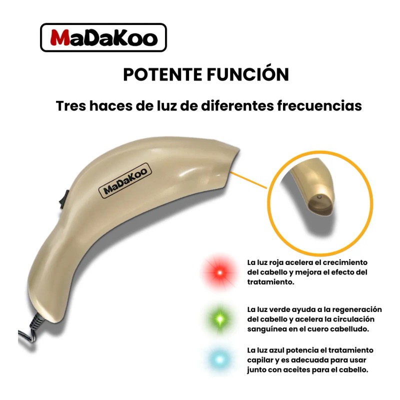 Kit Madakoo Photon Crecimiento Capilar Con Aceite De Romero