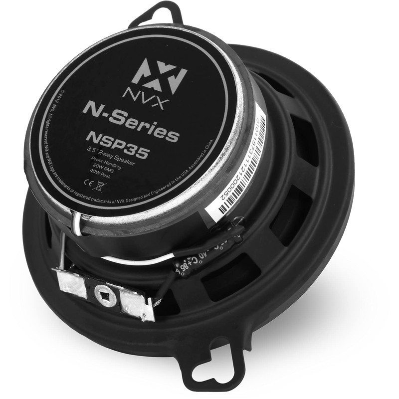 NVX N-Series Complete Speaker Replacement Package for 1990-1997 Mazda MX-5