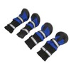 4Pcs Dog Boots Waterproof Pet Booties Reflective Breathable Wearproof High