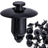 Rexka 25pcs M8 Nylon Push Rivet Pin Fairing Clips ATV
