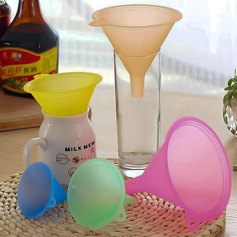 ASPIRE UK 10 Piece Kitchen Funnel Set – Colorful Funnels