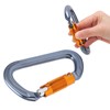 Climbing Carabiner NonSlip Heavy Duty Durable Carabiner Clip Climbing for