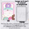 Donut Grow Up 2nd Birthday Party Invitations for Girls, 20