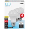 Feit Electric A800/835/10KLED/4 60W Equivalent 8.5 Watt A19 Non-Dimmable LED