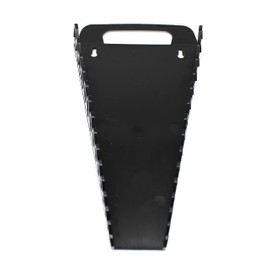 JSP Manufacturing Plastic Portable Gripper 15-Tool Wrench Organizer Tray Holder (1, Black)
