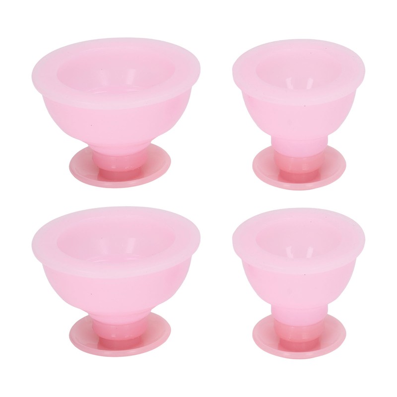 4Pcs Cupping Therapy Set Professional Vacuum Silicone Massage Cups for