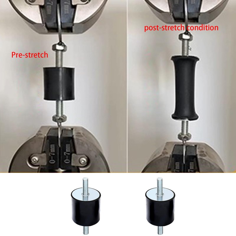 4pcs Rubber shock absorbers,20 * 15mm Anti Vibration Mounts Shock