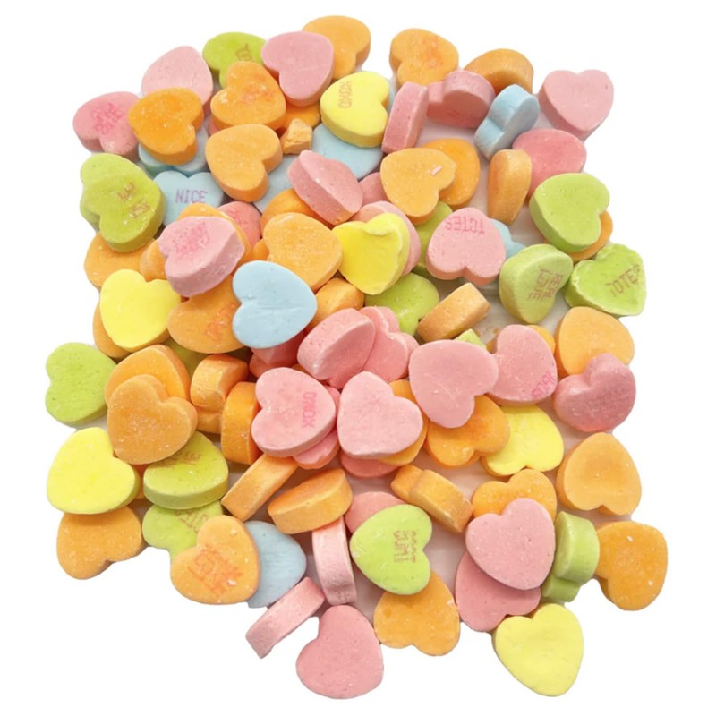 Scripture Candy, Sour Conversation Hearts, 1 Pound Bag, 300 Pieces