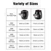 EVIL ENERGY 10AN Hose Finisher Clamp Aluminium Black for Stainless