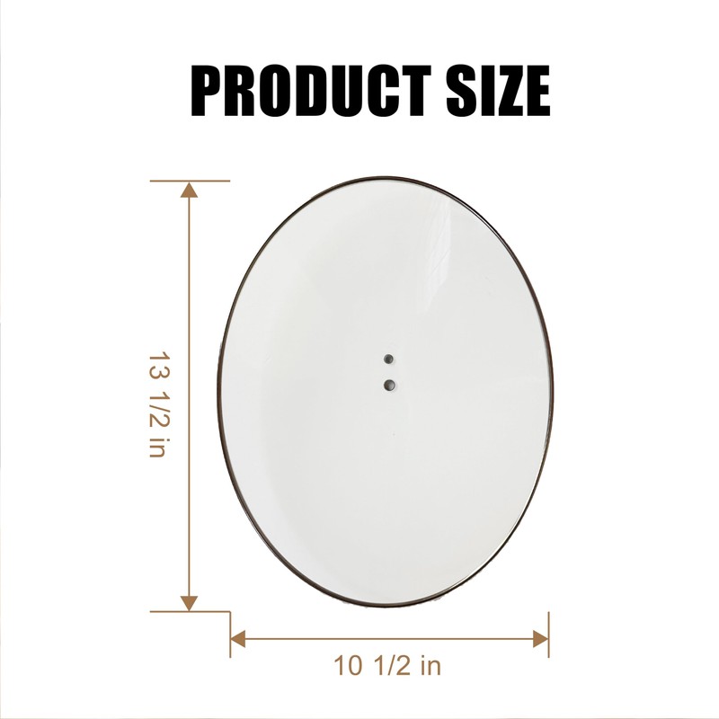 8QT Oval Slow Cooker Lid Replacement for CrockPot Slow Cooker