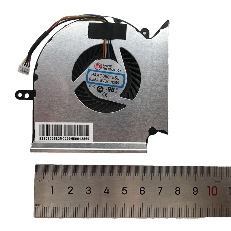 Siakoocty New CPU+GPU Cooling Fan Replacement for MSI GE75 GP75