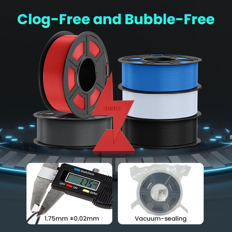 SUNLU High Speed PLA 3D Printer Filament 1KG:_High Speed PLA