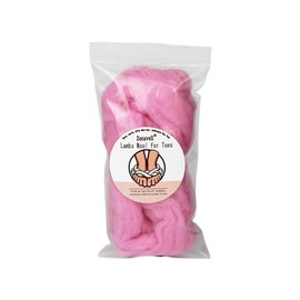 Lambs Wool Padding for Toes and Feet，Corn Cushion Pads Blister Prevention Bunions Callus Remover,Soft Feet Cushion Toe Separator Lambswool for Pointe Shoes (01)