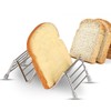 Taco Holder, 1 Piece Stainless Steel Waveform Mexican Taco Holder