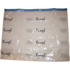 H & L Russel Ltd-Gusseted Vacuum Storage Bags, Set of 2, 100 X 80 X 32cm, Multicolour