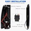 Gubebaili Tail Light + 3rd Brake Light Kit Fit for