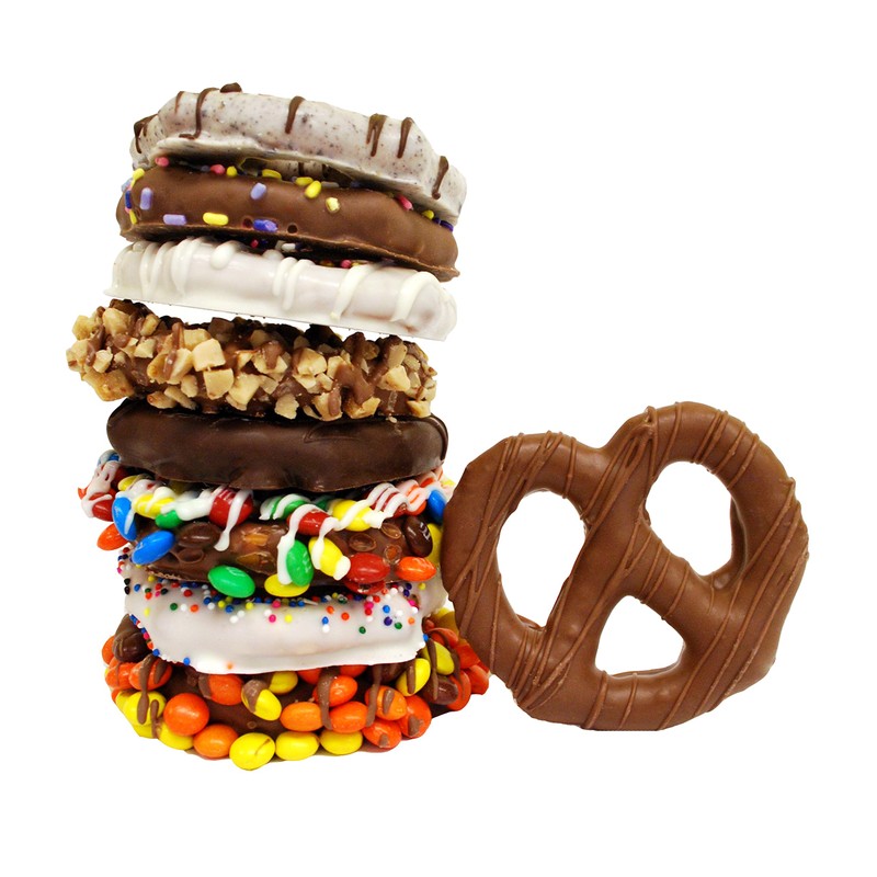 Ultimate Collection Gourmet Chocolate Covered Pretzels and Cookies