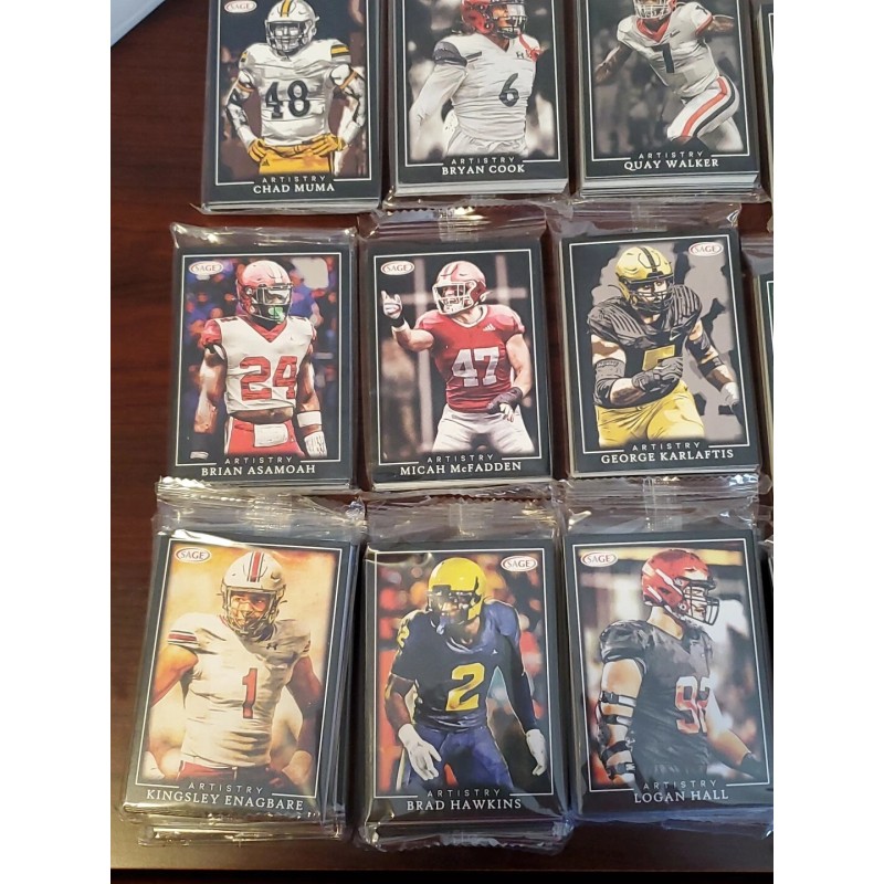 2022 Sage Artistry Football - Sealed / Unopened Random Pack