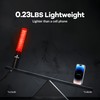 SIMAZO 10 Inch Rechargeable Traffic Wand, Red Traffic Control Baton